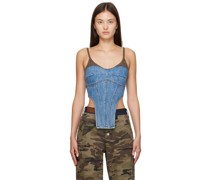 Blue Chuko Denim Camisole