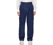 Blue Grant Trousers