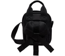 Black Mini Beaded Classic Bow Crossbody Bag