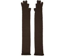 Brown Opera Gloves