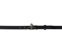 Black Small Orb Belt