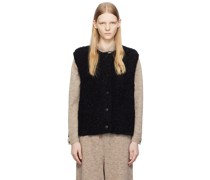 Black Waistcoat Vest