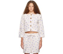 White Aggi Blouse