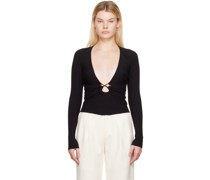 Black Linda Long Sleeve T-Shirt