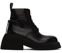Black Microne Ankle Boots