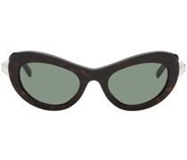 Brown 4G Pearl Sunglasses