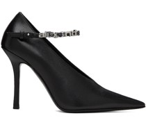 Black Delphine Heels