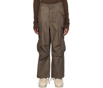 Brown Gocar Cargo Pants