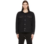 Black Ghani Flannel Shirt