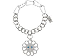 Silver Curb Chain Necklace