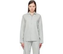 Khaki Lounge Pyjama Shirt