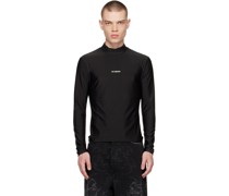 Black Stretch Turtleneck
