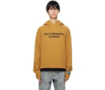 Yellow 'Field Research Division' Hoodie