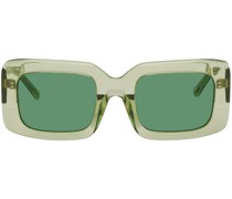 Green Linda Farrow Edition Jorja Sunglasses