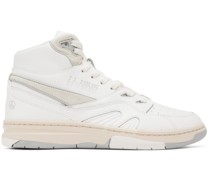 White 937 Deluxe High Sneakers