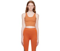 Orange Sprint Rigor Sport Bra