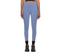 Blue 7/8 Leggings
