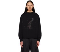 Black Teddy Bear Sweatshirt