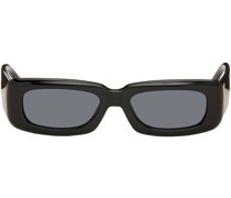 Black Linda Farrow Edition Mini Marfa Sunglasses
