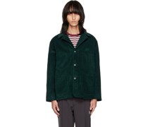Green Smith's Edition Buttoned Jacket
