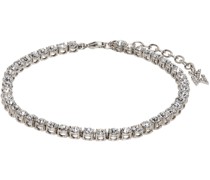 Silver Tennis Anklet