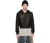 Black EDFU Leather Jacket