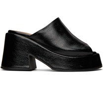 Black Retro Sandals