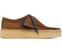 Brown Wallabee Cup Oxfords