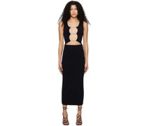 Black Column Maxi Dress
