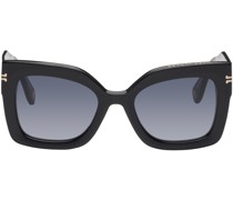Black Cat-Eye Sunglasses