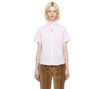 Pink & White Pinstripe Shirt