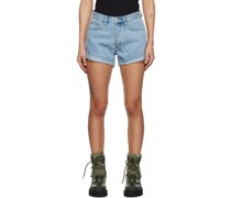 Blue Rollin Out Denim Shorts