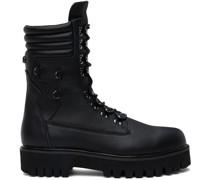 Black Field Boots