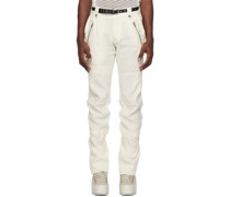 Off-White Distressed Trousers