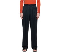 Navy Emily Trousers