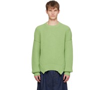 Green Oversized Sweater