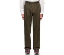Brown Classic Trousers