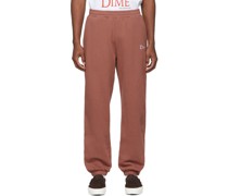 Red Cotton Lounge Pants