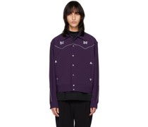 Purple Piping Cowboy Jacket