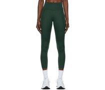 Green High-Rise Compressive Leggings