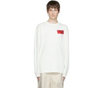 2 Moncler 1952 Off-White Printed Long Sleeve T-Shirt