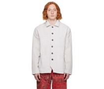 Off-White Embroidered Chore Jacket