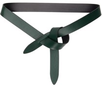 Green & Black Lecce Reversible Belt