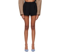 Black Nameplate Short