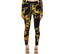Black Chain Couture Leggings