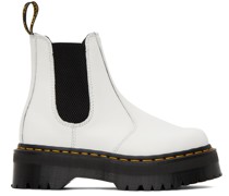 White 2976 Chelsea Boots