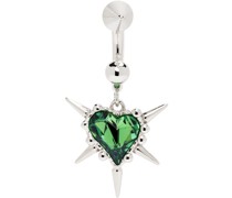 Silver Wild Eden Love Single Earring