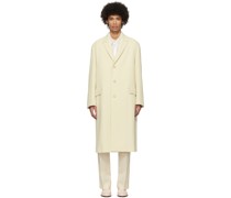 Off-White Chesterfield Coat