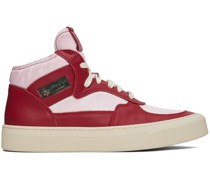 Red & White Cabriolets Sneakers