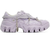 Purple Boccaccio II Harness Apple Leather Sneakers